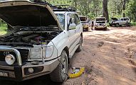 31-Airing up on the Hickey Creek Track